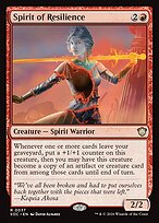 Spirit of Resilience - Secrets of Strixhaven Commander