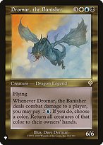 Dromar, the Banisher - The List