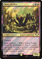 Chaos Defiler - Warhammer 40,000 Commander - Surge Foil