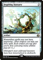 Inspiring Statuary - Aether Revolt Promos - Promo Foil