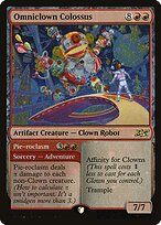 Omniclown Colossus // Pie-roclasm - Unfinity - Galaxy Foil