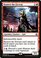 Hazoret the Fervent - Amonkhet Promos - Promo Foil