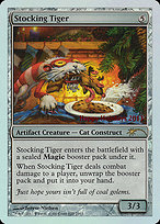 Stocking Tiger - Happy Holidays - Promo Foil