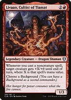 Livaan, Cultist of Tiamat - Commander Legends: Battle for Baldur's Gate