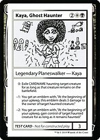 Kaya, Ghost Haunter - Mystery Booster Playtest Cards 2021