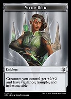 Vivien Reid Emblem - Modern Horizons 3 Commander Tokens