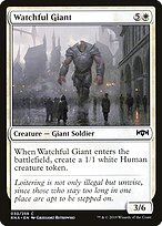 Watchful Giant - Ravnica Allegiance