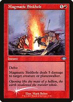 Magmatic Sinkhole - Modern Horizons 1 Timeshifts - Promo Foil