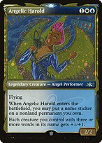 Angelic Harold - Unfinity - Galaxy Foil