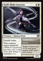 Quill-Blade Laureate // Twofold Intent - Secrets of Strixhaven