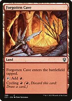 Forgotten Cave - Commander 2021