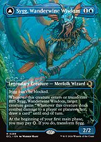 Sygg, Wanderwine Wisdom // Sygg, Wanderbrine Shield - Lorwyn Eclipsed - Borderless