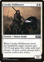 Cavalry Drillmaster - Core Set 2019