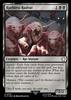 Ruthless Radrat - Fallout - Surge Foil