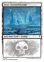 Snow-Covered Swamp - Mystery Booster 2