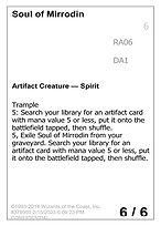 Soul of Mirrodin - Unknown Event