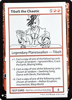 Tibalt the Chaotic - Mystery Booster Playtest Cards 2019