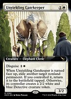 Unyielding Gatekeeper - Murders at Karlov Manor - Extended Art