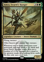 Amzu, Swarm's Hunger - Ravnica: Clue Edition