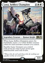 Lena, Selfless Champion - Core Set 2019 Promos - Promo Foil