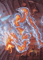 Scalding Viper - Wilds of Eldraine Art Series - Borderless