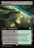 Vernal Fen - Edge of Eternities Commander - Extended Art