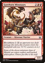 Gorehorn Minotaurs - Duel Decks: Mind vs. Might