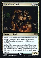 Faunsbane Troll - Wilds of Eldraine Promos