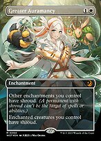 Greater Auramancy - Wilds of Eldraine: Enchanting Tales - Confetti Foil