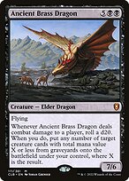 Ancient Brass Dragon - Commander Legends: Battle for Baldur's Gate