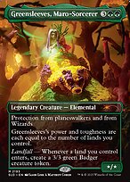 Greensleeves, Maro-Sorcerer - Secret Lair Drop - Borderless
