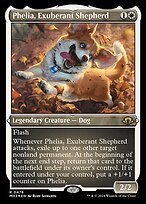 Phelia, Exuberant Shepherd - Modern Horizons 3 - Etched Foil