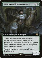 Somberwald Beastmaster - Midnight Hunt Commander - Extended Art