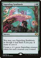 Saproling Symbiosis - Dominaria Remastered