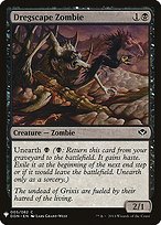 Dregscape Zombie - The List