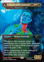 Colonel John Jameson // Man-Wolf (Huntmaster of the Fells // Ravager of the Fells) - Marvel Legends Series Inserts - Borderless