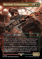 Ravenous Tyrannosaurus - Jurassic World Collection - Promo Foil