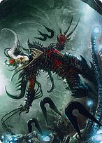 Vraan, Executioner Thane - Phyrexia: All Will Be One Art Series - Borderless