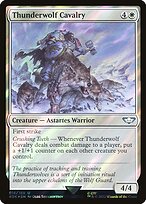 Thunderwolf Cavalry - Warhammer 40,000 Commander - Surge Foil