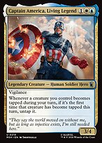 Captain America, Living Legend - Marvel Super Heroes