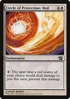 Circle of Protection: Red - Eighth Edition - Promo Foil