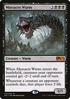 Massacre Wurm - Core Set 2021 Promos