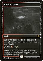 Sundown Pass - Innistrad: Double Feature