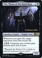 Vito, Thorn of the Dusk Rose - Core Set 2021 Promos - Promo Foil