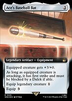 Ace's Baseball Bat - Doctor Who - Surge Foil