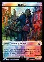 Human - Doctor Who Tokens - Surge Foil