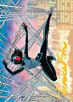 Silk, Web Weaver - Marvel's Spider-Man Art Series - Borderless