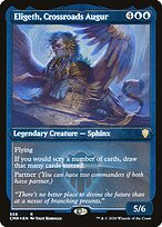 Eligeth, Crossroads Augur - Commander Legends - Etched Foil