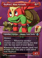 Raphael, Most Attitude - Teenage Mutant Ninja Turtles - Borderless