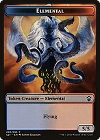 Elemental - Commander 2021 Tokens